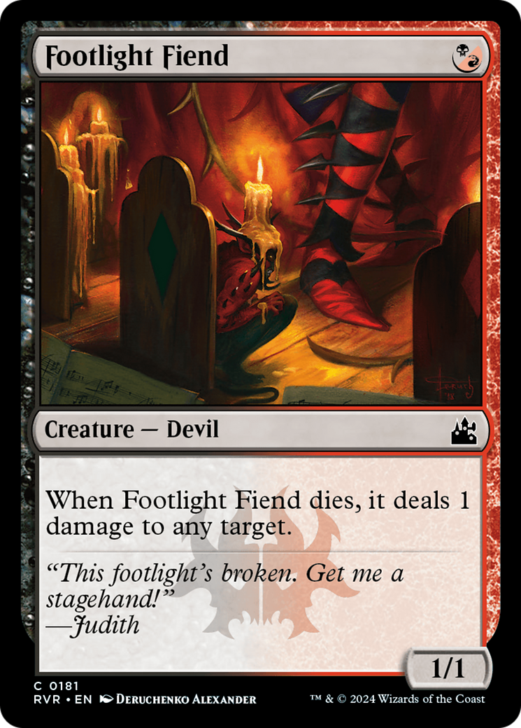 Footlight Fiend [Ravnica Remastered] | Cracking-Singles