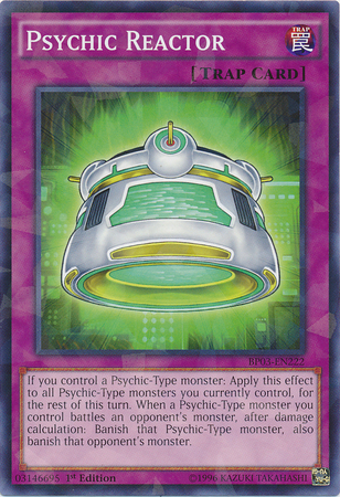 Psychic Reactor [BP03-EN222] Shatterfoil Rare | Cracking-Singles