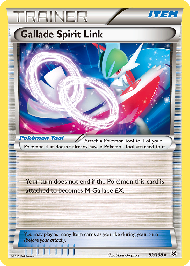 Gallade Spirit Link (83/108) [XY: Roaring Skies] | Cracking-Singles