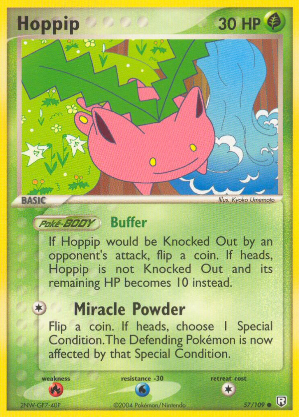 Hoppip (57/109) [EX: Team Rocket Returns] | Cracking-Singles