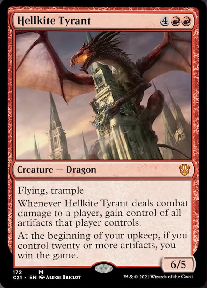 Hellkite Tyrant [Commander 2021] | Cracking-Singles