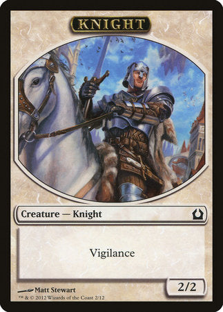 Knight Token [Return to Ravnica Tokens] | Cracking-Singles