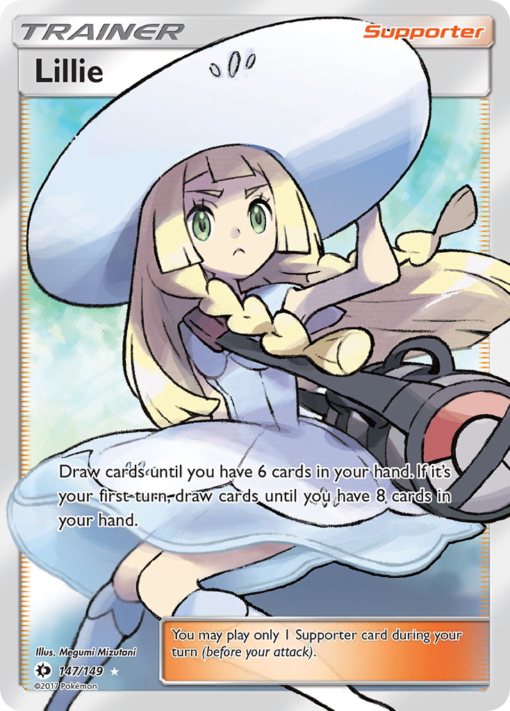 Lillie (147/149) [Sun & Moon: Base Set] | Cracking-Singles