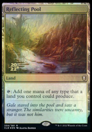 Reflecting Pool [Commander Legends: Battle for Baldur's Gate Prerelease Promos] | Cracking-Singles