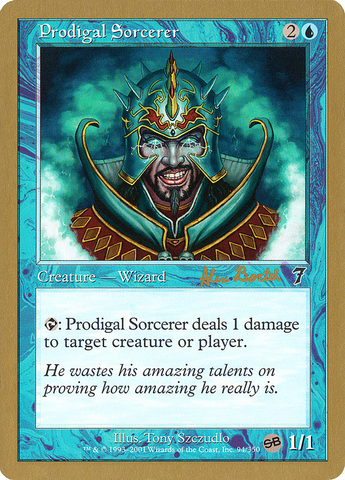 Prodigal Sorcerer (Alex Borteh) (SB) [World Championship Decks 2001] | Cracking-Singles