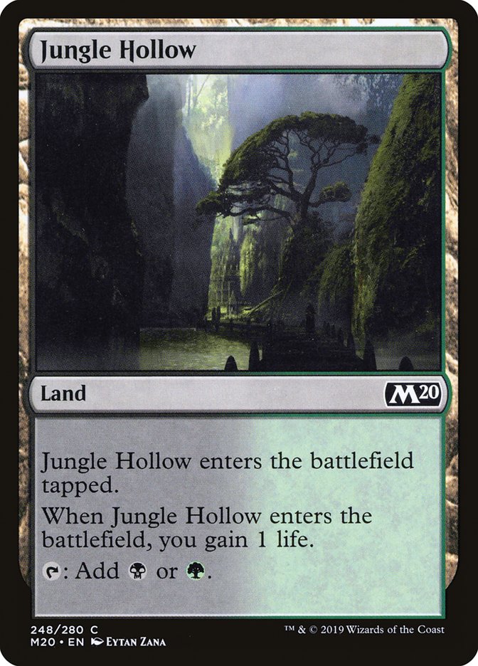 Jungle Hollow [Core Set 2020] | Cracking-Singles