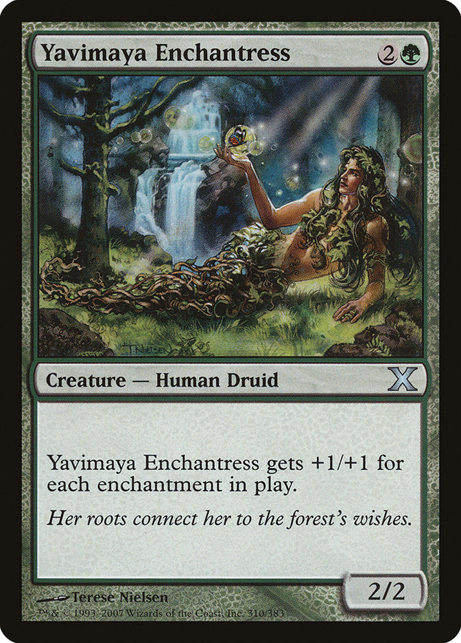 Yavimaya Enchantress [Tenth Edition] | Cracking-Singles