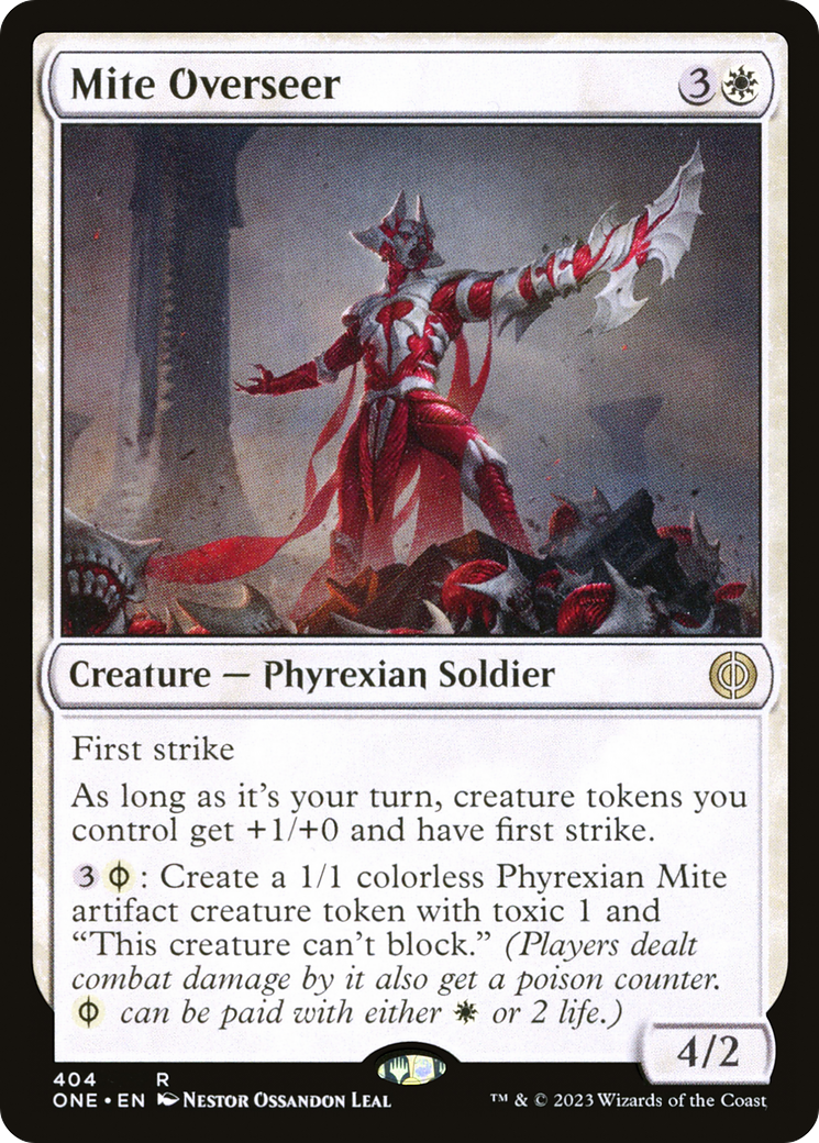 Mite Overseer [Phyrexia: All Will Be One] | Cracking-Singles