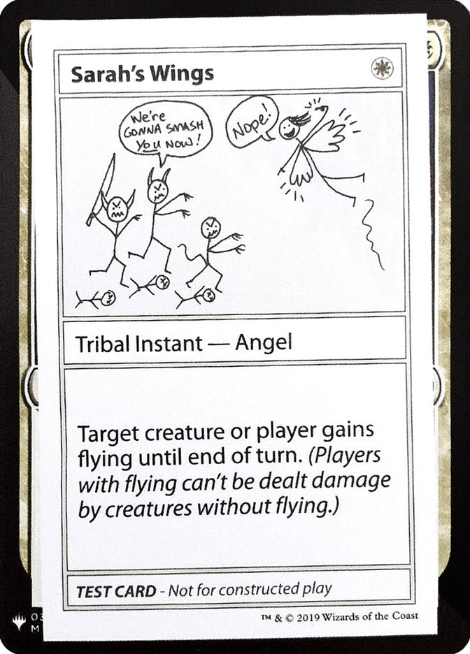 Sarah's Wings [Mystery Booster Playtest Cards] | Cracking-Singles