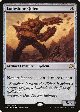 Lodestone Golem [Modern Masters 2015] | Cracking-Singles