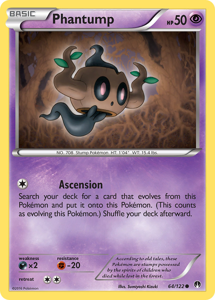 Phantump (64/122) [XY: BREAKpoint] | Cracking-Singles