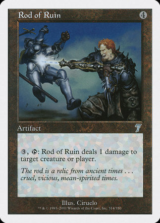 Rod of Ruin [Seventh Edition] | Cracking-Singles