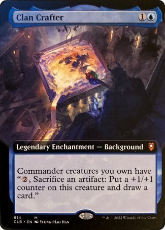 Clan Crafter (Extended Art) [Commander Legends: Battle for Baldur's Gate] | Cracking-Singles