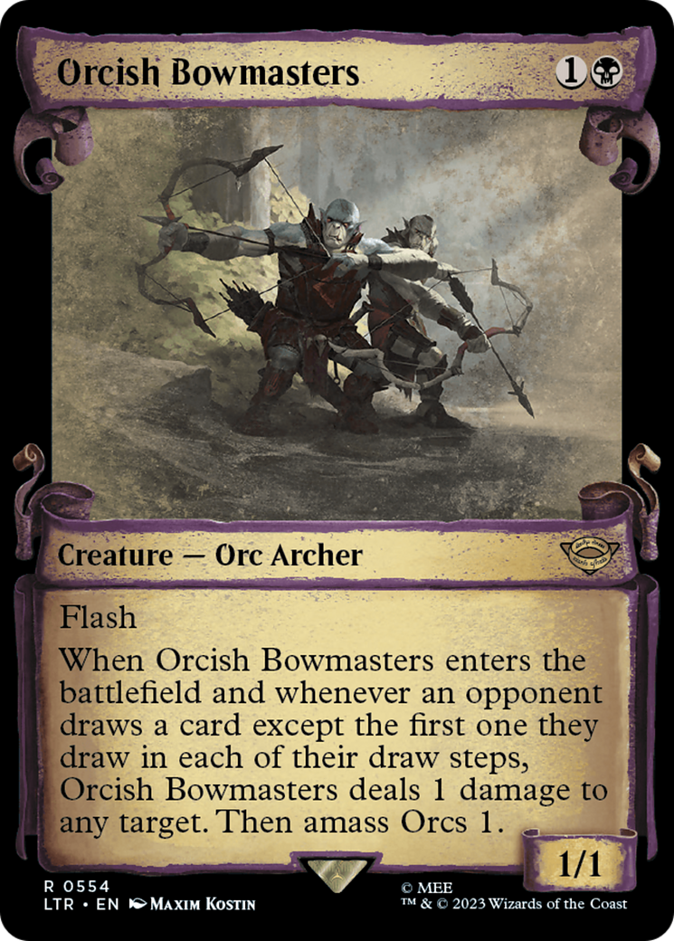 Orcish Bowmasters [The Lord of the Rings: Tales of Middle-Earth Showcase Scrolls] | Cracking-Singles