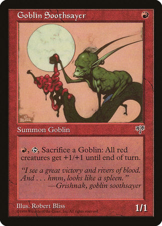 Goblin Soothsayer [Mirage] | Cracking-Singles