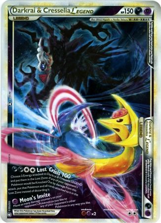 Darkrai & Cresselia LEGEND (99/102) (Jumbo Card) [HeartGold & SoulSilver: Triumphant] | Cracking-Singles