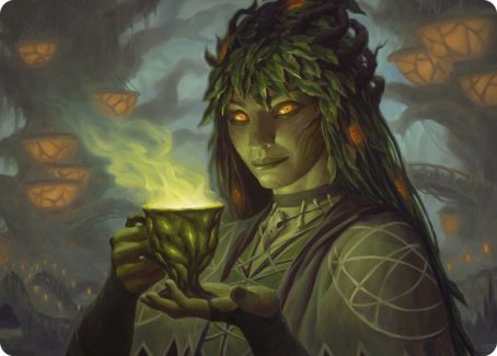 Dina, Soul Steeper Art Card [Strixhaven: School of Mages Art Series] | Cracking-Singles