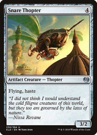 Snare Thopter [Kaladesh] | Cracking-Singles