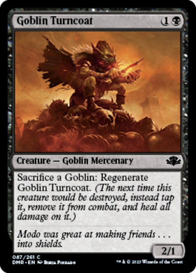 Goblin Turncoat [Dominaria Remastered] | Cracking-Singles