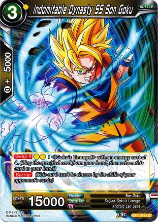 Indomitable Dynasty SS Son Goku [BT4-077] | Cracking-Singles