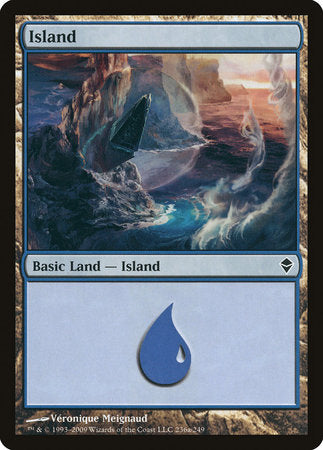 Island (236a) [Zendikar] | Cracking-Singles