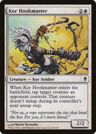 Kor Hookmaster [Zendikar] | Cracking-Singles