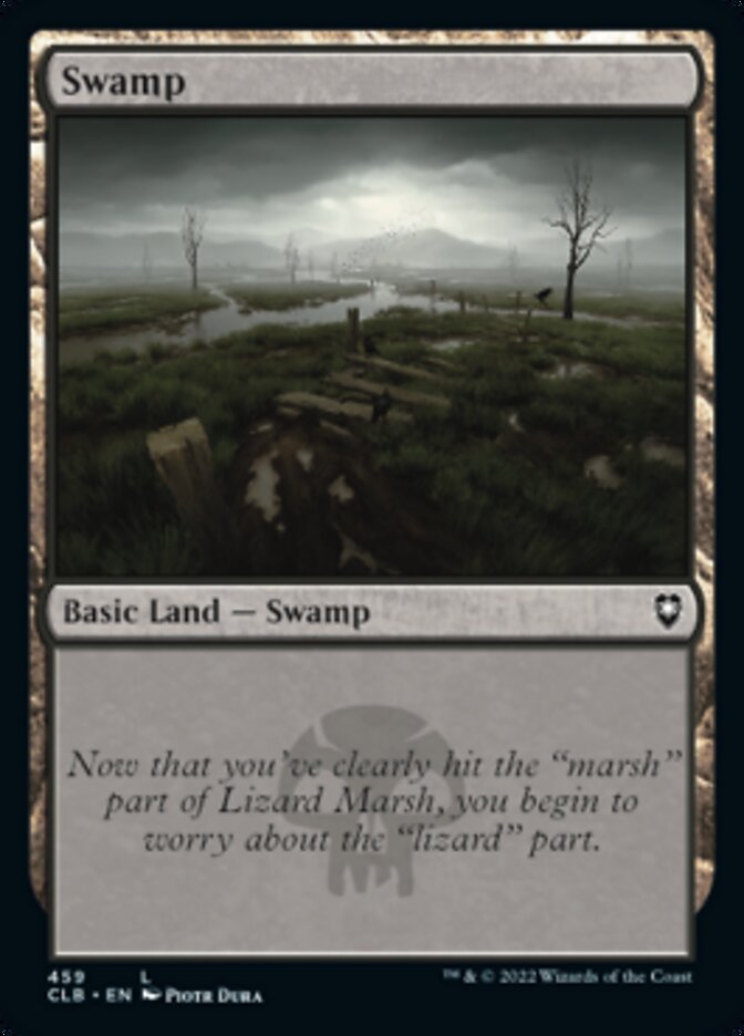 Swamp (459) [Commander Legends: Battle for Baldur's Gate] | Cracking-Singles