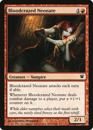 Bloodcrazed Neonate [Innistrad] | Cracking-Singles