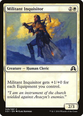 Militant Inquisitor [Shadows over Innistrad] | Cracking-Singles