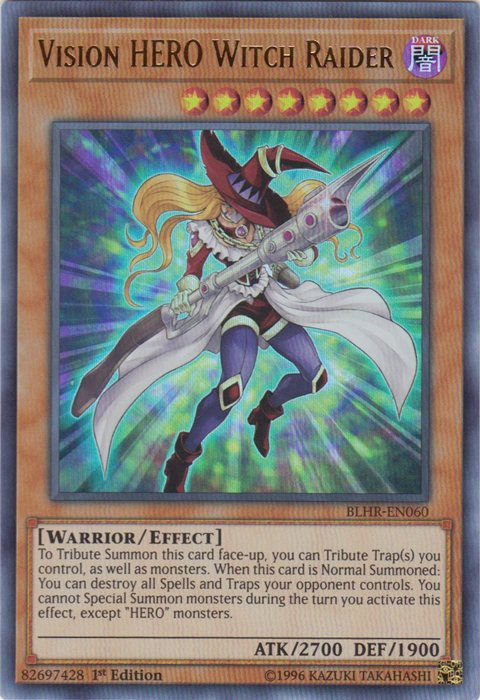 Vision Hero Witch Raider [BLHR-EN060] Ultra Rare | Cracking-Singles