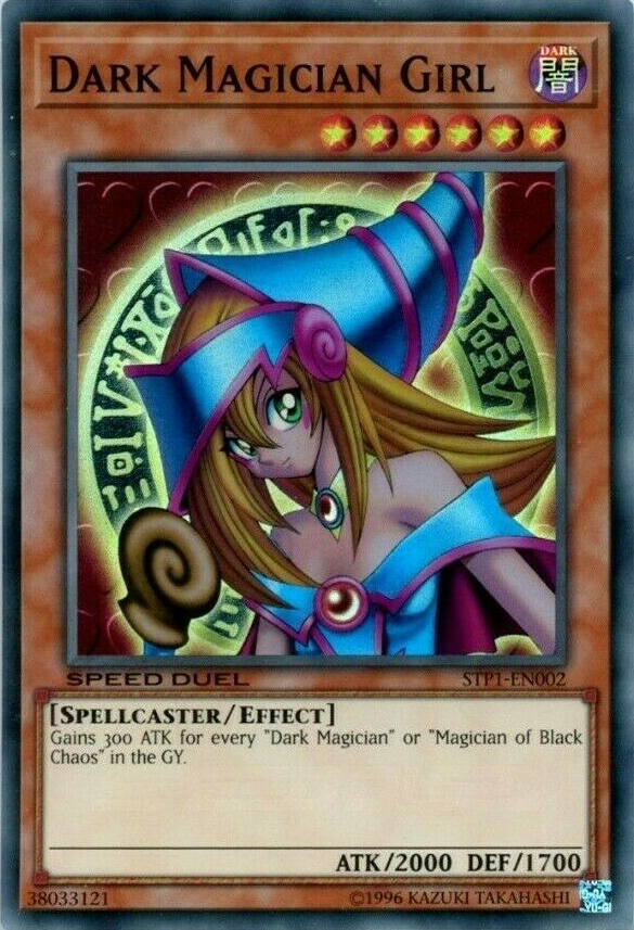 Dark Magician Girl [STP1-EN002] Super Rare | Cracking-Singles