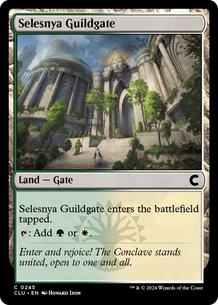 Selesnya Guildgate [Ravnica: Clue Edition] | Cracking-Singles