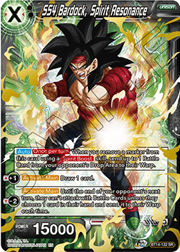 SS4 Bardock, Spirit Resonance (BT14-122) [Cross Spirits] | Cracking-Singles