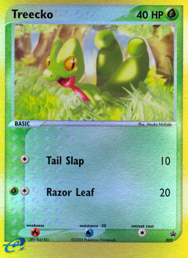 Treecko (003) [Nintendo: Black Star Promos] | Cracking-Singles