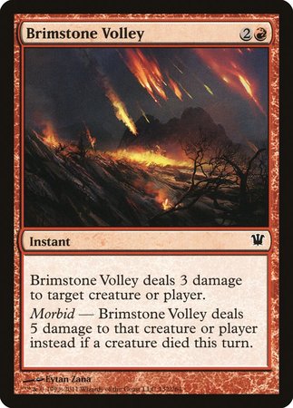 Brimstone Volley [Innistrad] | Cracking-Singles