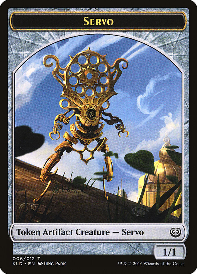 Servo (006/012) [Kaladesh Tokens] | Cracking-Singles