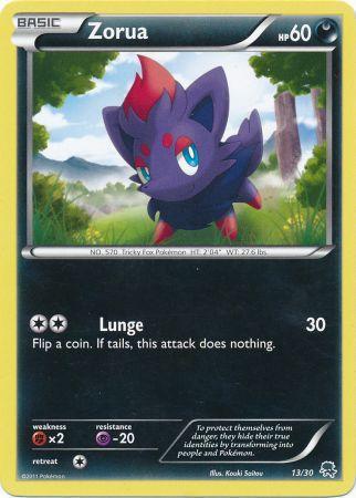 Zorua (13/30) [Black & White: Trainer Kit - Zoroark] | Cracking-Singles