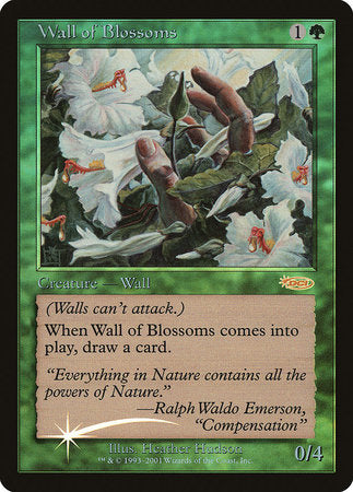 Wall of Blossoms [Friday Night Magic 2002] | Cracking-Singles