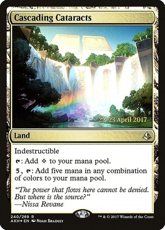 Cascading Cataracts [Amonkhet Prerelease Promos] | Cracking-Singles