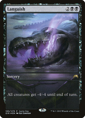 Languish [Magic Origins Promos] | Cracking-Singles