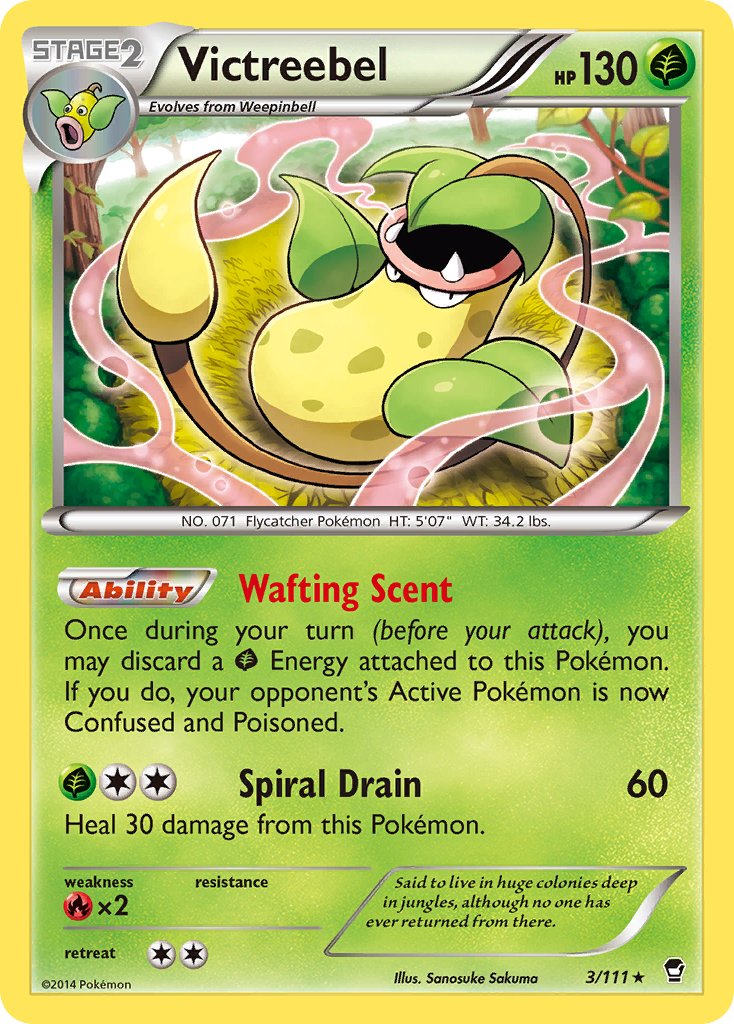 Victreebel (3/111) (Theme Deck Exclusive) [XY: Furious Fists] | Cracking-Singles