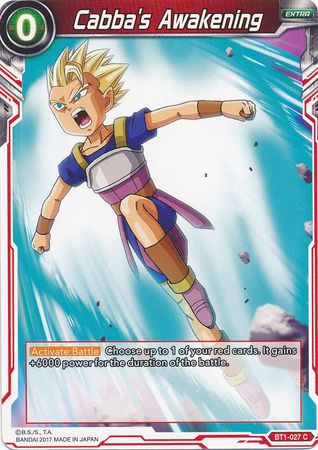 Cabba's Awakening [BT1-027] | Cracking-Singles