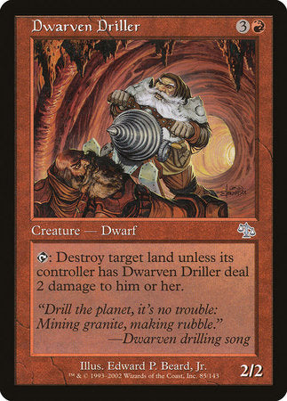 Dwarven Driller [Judgment] | Cracking-Singles