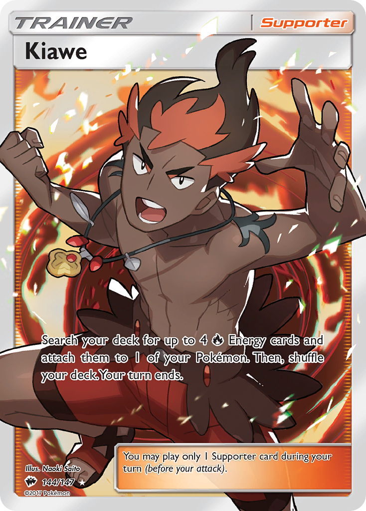 Kiawe (144/147) [Sun & Moon: Burning Shadows] | Cracking-Singles