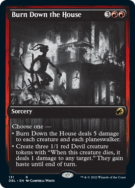 Burn Down the House [Innistrad: Double Feature] | Cracking-Singles