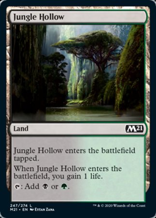 Jungle Hollow [Core Set 2021] | Cracking-Singles