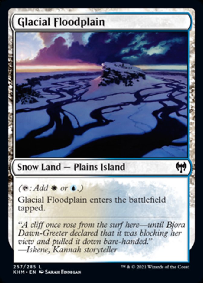 Glacial Floodplain [Kaldheim] | Cracking-Singles