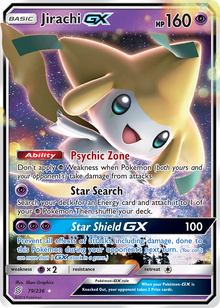 Jirachi GX (79/236) [Sun & Moon: Unified Minds] | Cracking-Singles