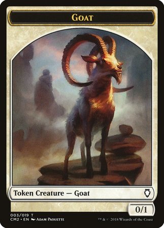 Goat Token [Commander Anthology Volume II Tokens] | Cracking-Singles