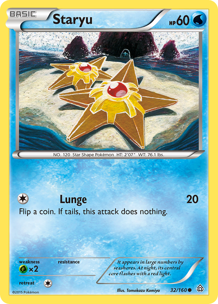 Staryu (32/160) [XY: Primal Clash] | Cracking-Singles